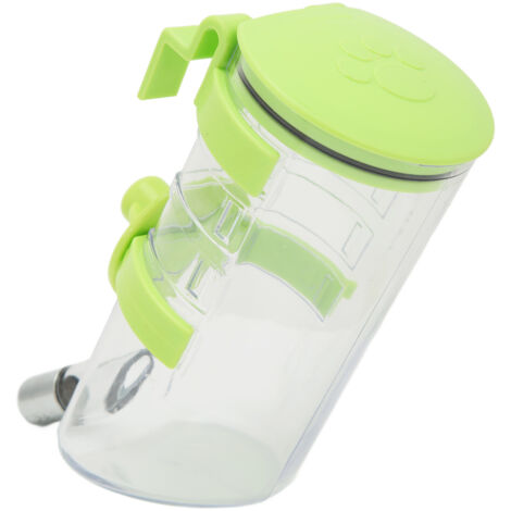 Distributeur d'eau mural 350ml 4 débits réglables pour rongeurs et animaux de compagnie - Vert