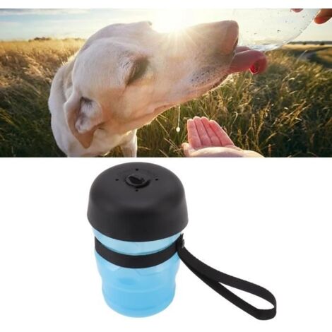 Distributeur d'eau Portable Bouteille d'eau Gourde pour Chien Chiot Chat Animaux de Compagnie Bouilloire de Voyage YESMAEFR