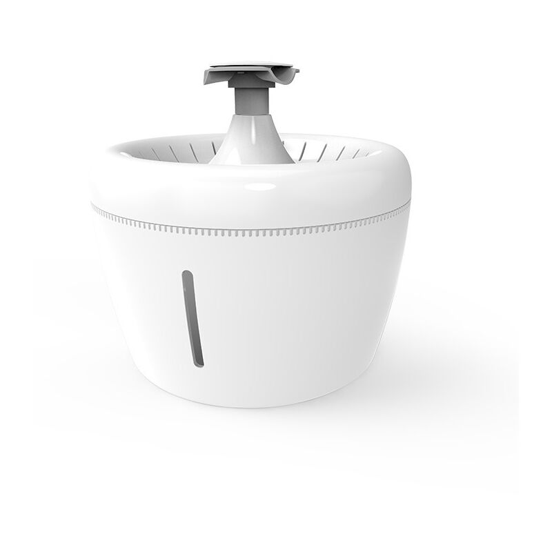 Distributeur d'eau pour chat 84 oz/2,5 litres version améliorée du distributeur d'eau automatique pour animaux de compagnie avec filtre de