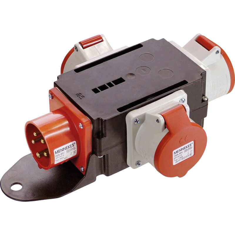 As-schwabe - Mobiler mixo cee Stromverteiler 'rhein' 400V/16A/max. 11kW IP44
