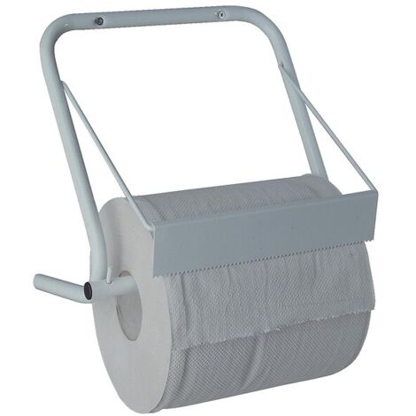 Distributeur dévidoir mural de bobine d'essuyage largeur maxi de 29 cm