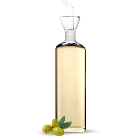 Distributeur Dhuile - Verre Borosilicaté - Anti-goutte - Pour Cuisine Et Assaisonnement - 500 Ml