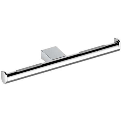 Distributeur double de papier toilette KEUCO, rigide,
