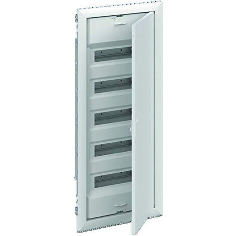 Distributeur encastré 63 A 400 V – 5 rangs – IP30 – Support amovible pour installation facile – Dimensions 87,2 x 38,4 x 9,7 cm – Striebel&John - UK660N4