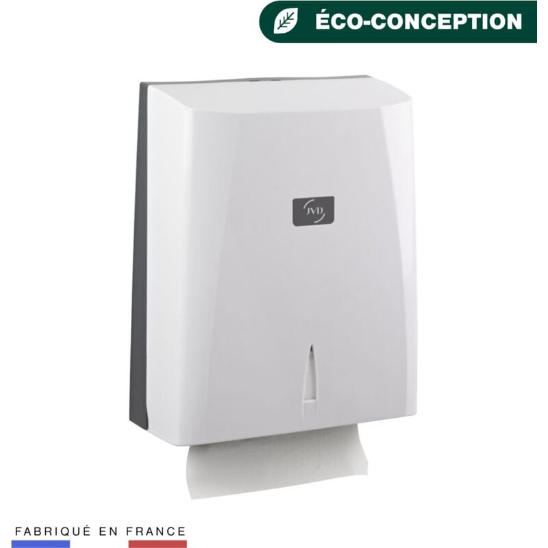 Distributeur d'essuie-mains Yaliss blanc - Matériel professionnel - JVD