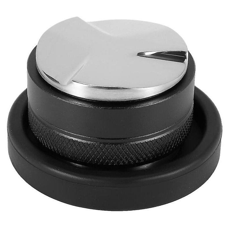 Distributeur et presse à café 51 mm, 51 mm pour porte-filtre Dedica avec tapis de presse en silicone, réglable