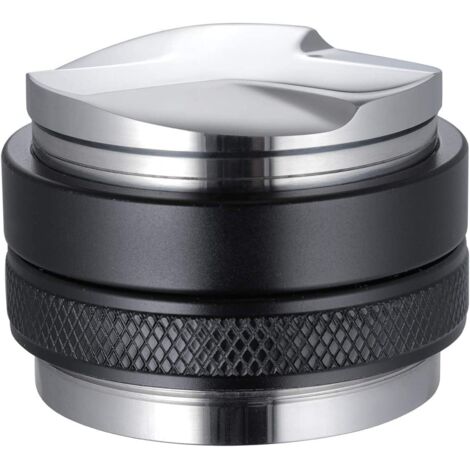 Distributeur et Tasseur à Café de 53 mm, Niveleur de Café à Double Tête avec Profondeur Réglable – Tasseurs Manuels à Espresso Professionnels