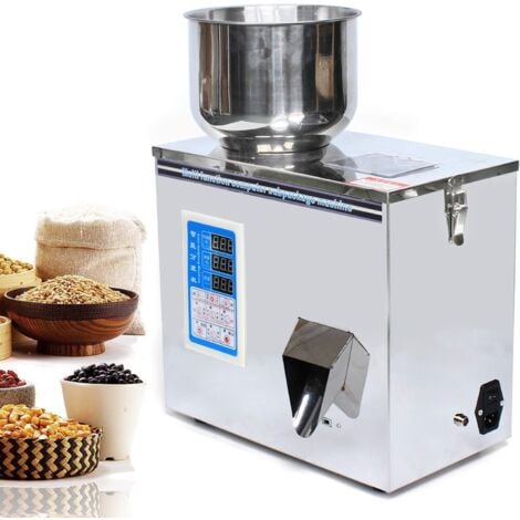 Distributeur intelligent 50G Remplisseuse automatique de petits granulés de thé 220V Remplisseuse de granulés de poudre pour le thé Remplisseuse de graines de céréales