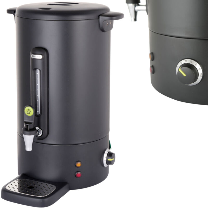 Hendi - Chauffe-café avec robinet anti-goutte noir Concept Line 18 l 211465