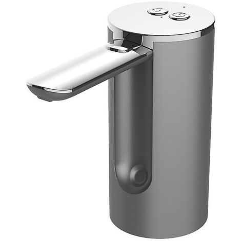 distributeur Lectrique De Bouteilles (argent) : Pompe Pour Bouteilles D'eau Potable, Rechargeable Par Usb, Distributeur D'eau Pour Bouteilles De 3