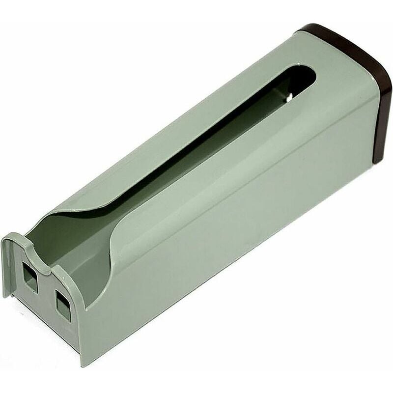 Ensoleille - Distributeur mural de sacs poubelles, conteneur de sacs de courses, organisateur de sacs poubelles, support de sac en plastique