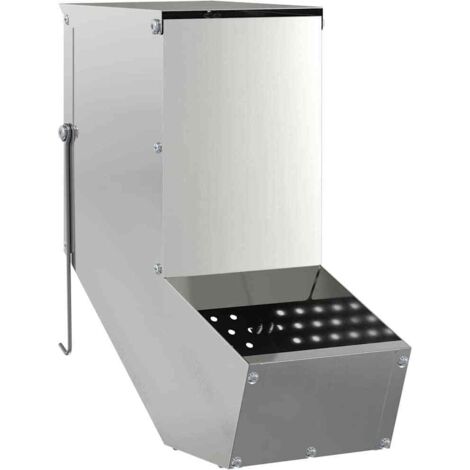 Distributeur pour lapins Argent 12,5 x 26 x 28,5 cm CFW569350