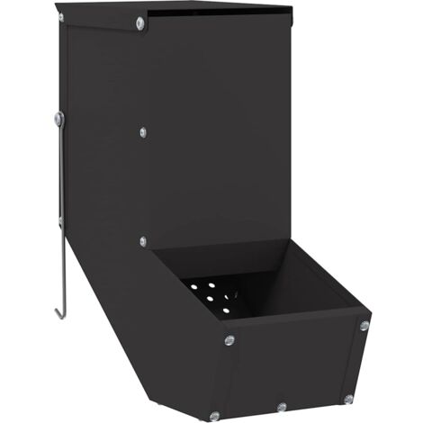 Distributeur pour lapins Noir 12,5 x 26 x 28,5 cm CFW277135