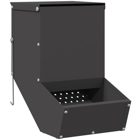 Distributeur pour lapins Noir 17,5 x 26 x 28,5 cm CFW742295