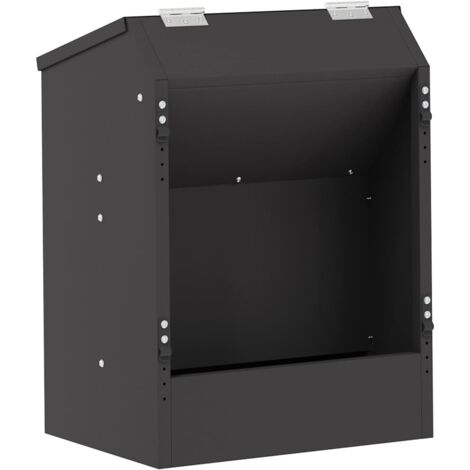 Distributeur pour lapins Noir 64.5 x 25.5 x 45.5 cm CFW613606
