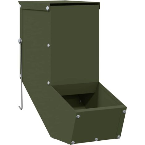 Distributeur pour lapins Vert olive 17.5 x 26 x 28.5 cm CFW432477