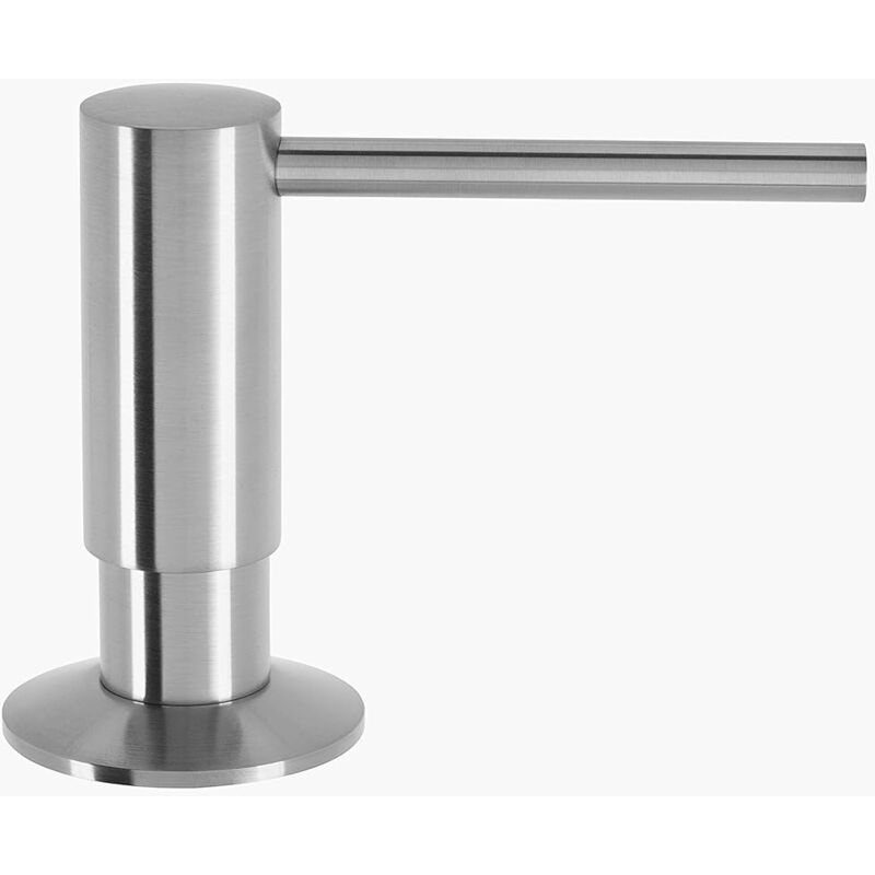 Distributeur Savon Encastrable 500ml Pompe Liquide Vaisselle Désinfectant Lotion ou Lessive Liquide Distributeur Savon de Cuisine Rechargeable