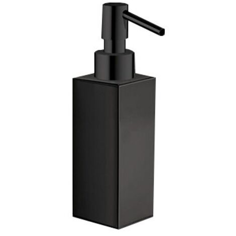 Distributeur Savon Liquide Quattro A Poser Chrome Noir - CRISTINA ONDYNA QU72772