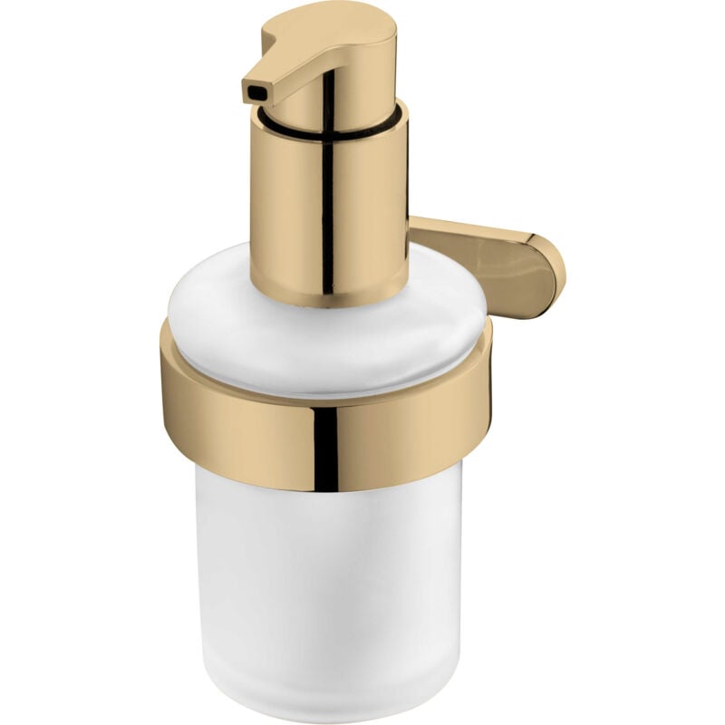 Distributeur Savon Or Verre Nature