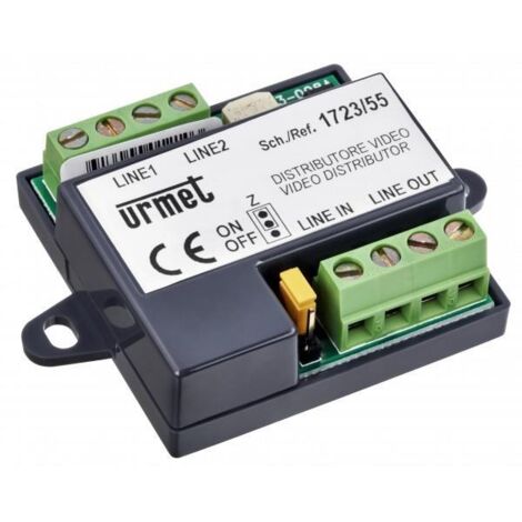 Distributeur video 2d URMET 1723/55