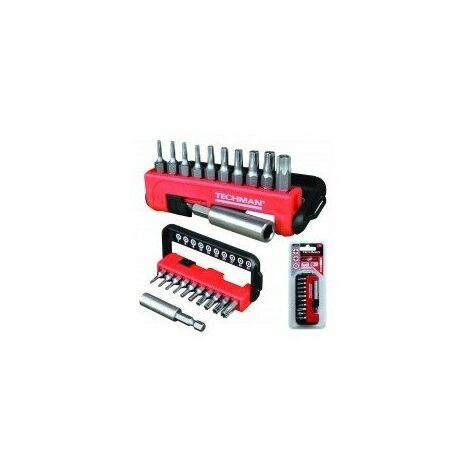 Distributeurs 10 Embouts 's2' Assortis + Porte Embouts Caractéristiques Tt15 / Tt20 / Tt25 / Tt30 / Pz1 / Pz2 / Pz3 / Ph1 / Ph2
