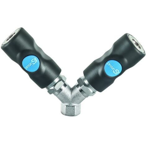 Distributeurs taraudés femelles air comprimé ISI 06. taraudage 1-2 pouce gaz - PREVOST