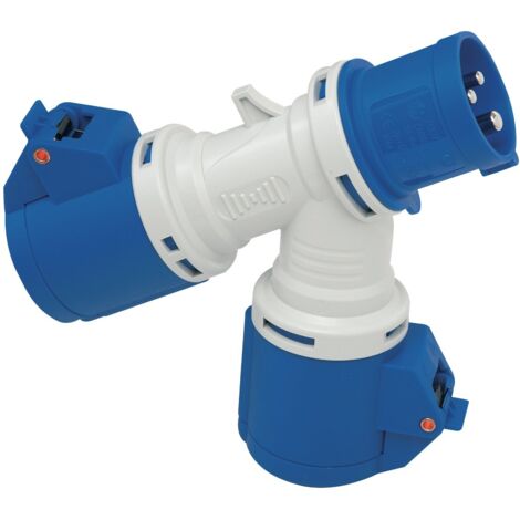 Distributore a due prese cee ip44