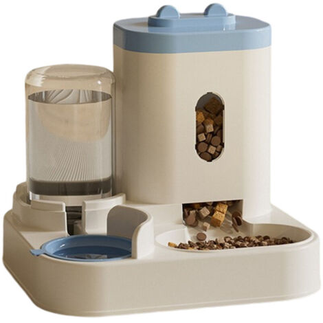 Distributore automatico di cibo per gatti, distributore di cibo e acqua per piccoli animali domestici