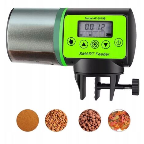 Distributore automatico di cibo per pesci d'acquario XL 200ml