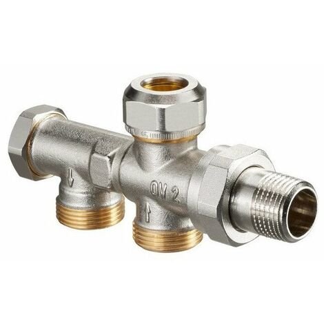 Distributore. BITUBE DUO, REG. PROG. A. ARRESTO, DN15 M24x1.5M