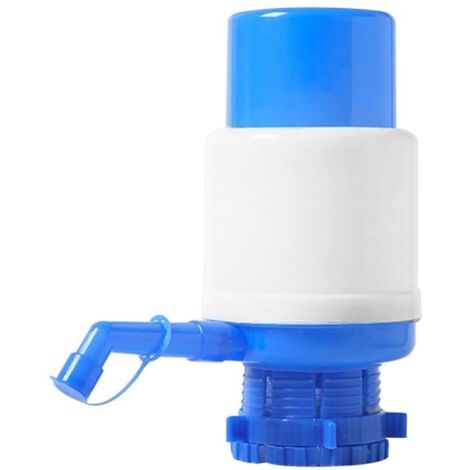 Distributore d'acqua portatile in plastica con pompa manuale per bottiglie d'acqua