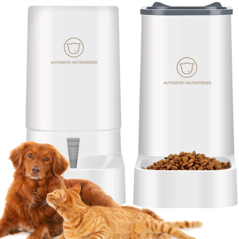 Distributore di acqua e cibo per animali domestici Heckermann