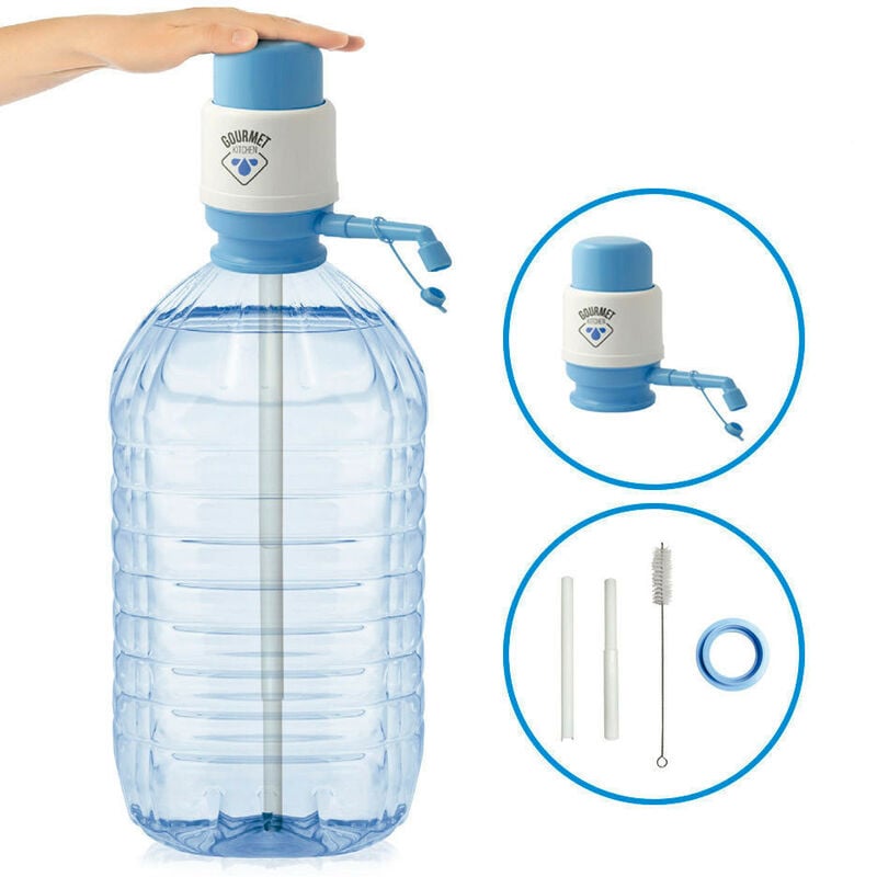 Pompa manuale con rubinetto per bottiglie d'acqua EDM