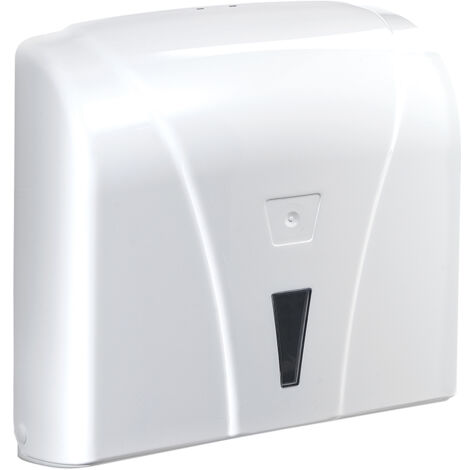 PORTA ASCIUGAMANI DI carta plastica contenitori organizer nero scatola
