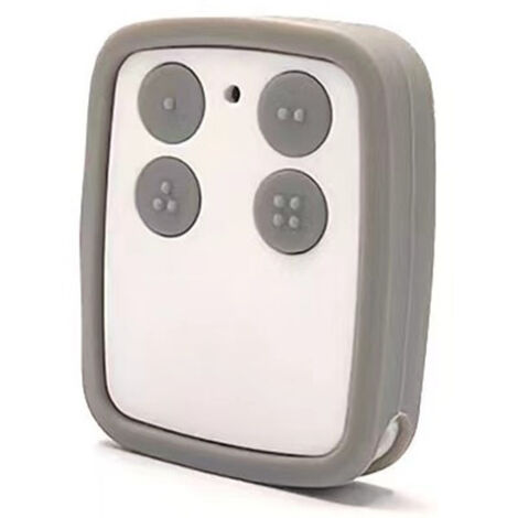 Distributore di chiavi multifrequenza 250-913 MHz per porte scorrevoli - Telecomando wireless con codice rotante 868 MHz, compatibile con copia transfrontaliera e attivazione crociata, colore grigio a