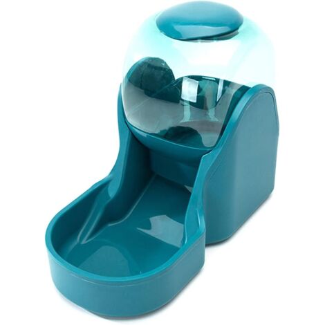 Distributore di cibo e acqua per animali domestici, distributore di acqua (3,8 l) e cibo (1,5 kg) per cani e gatti, in plastica, distributore di acqua per animali, ciotola per animali (distributore di