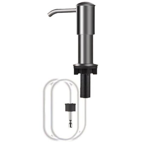 Distributore di liquido per lavastoviglie per lavello, pompa per sapone con tubo allungabile, dispositivo pratico a pressione per lavelli e vasche per verdure deng  ALOVEZ