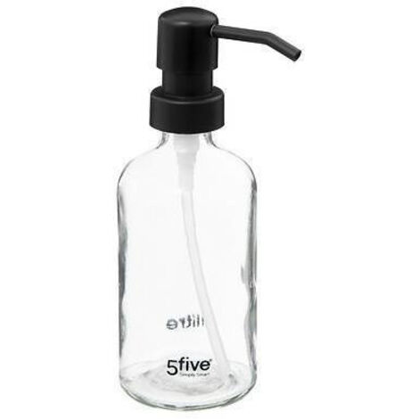 Distributore di sapone 250ml trasparente - 5five