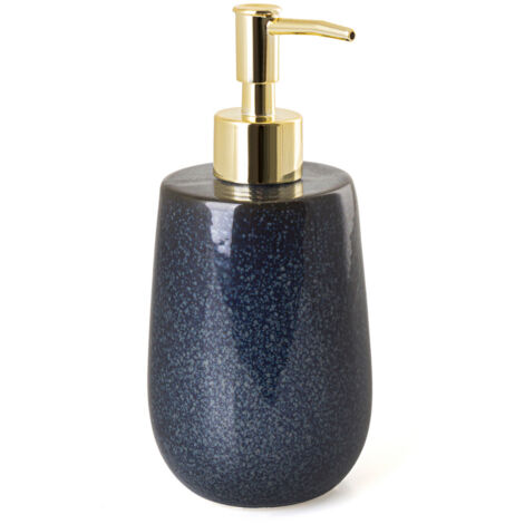 Distributore di sapone 450 ml AWD INTERIOR 1920 Friki blu navy gres oro