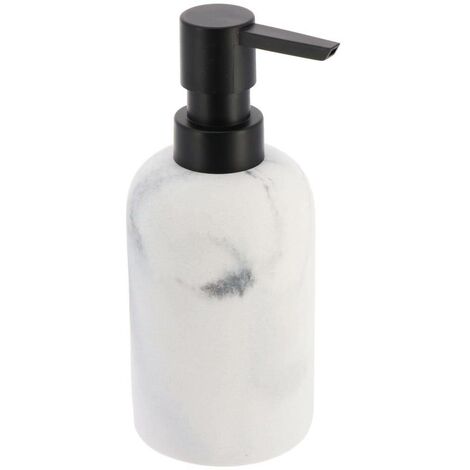 Distributore di sapone in poliresina 300 ml - marmo - Tendance