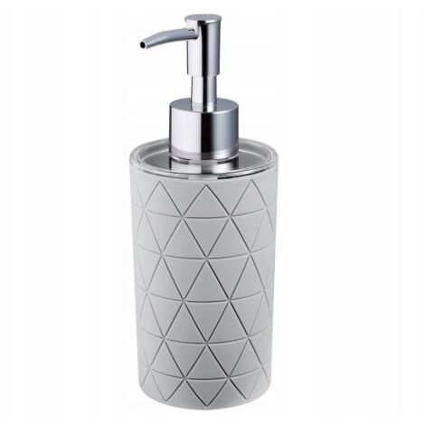Distributore di sapone liquido per bagno grigio