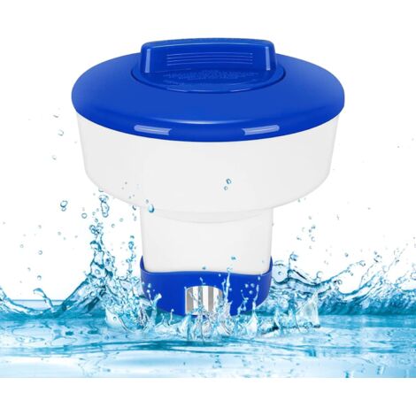 Distributore galleggiante, diffusore di cloro per piscina, galleggiante per cloro per piscina, distributore di cloro regolabile