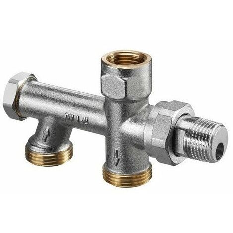 Distributore MONOTUBO, DN15, 3/4 M, TONDO ROVESCIATO / RITORNO