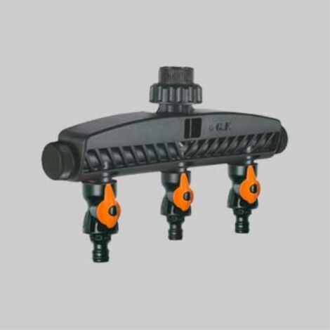 Distributore multi uscita per rubinetti g.f. 3/4" G.F.