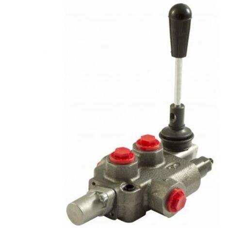 DISTRIBUTORE OLEODINAMICO A 1 LEVA STANDARD DOPPIO EFFETTO 40LT 3/8" (38293)