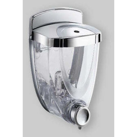 Distributore Sapone Liquido Torpedo Ml 300 Cromo