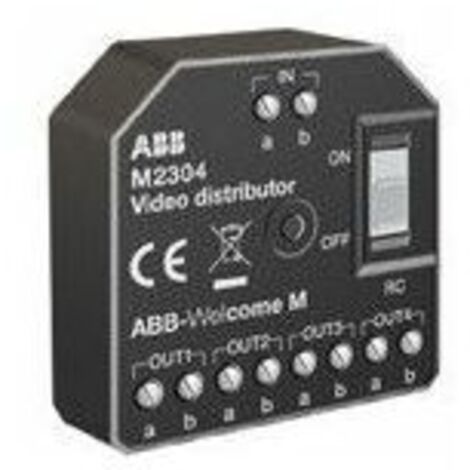 Distributore video per videocitofoni Abb M2304 WLD200X