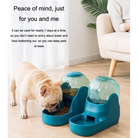 Distributori automatici di cibo per cani e gatti Distributore automatico di acqua per cani e gatti Distributore automatico di cibo per animali domestici Ciotola per animali domestici