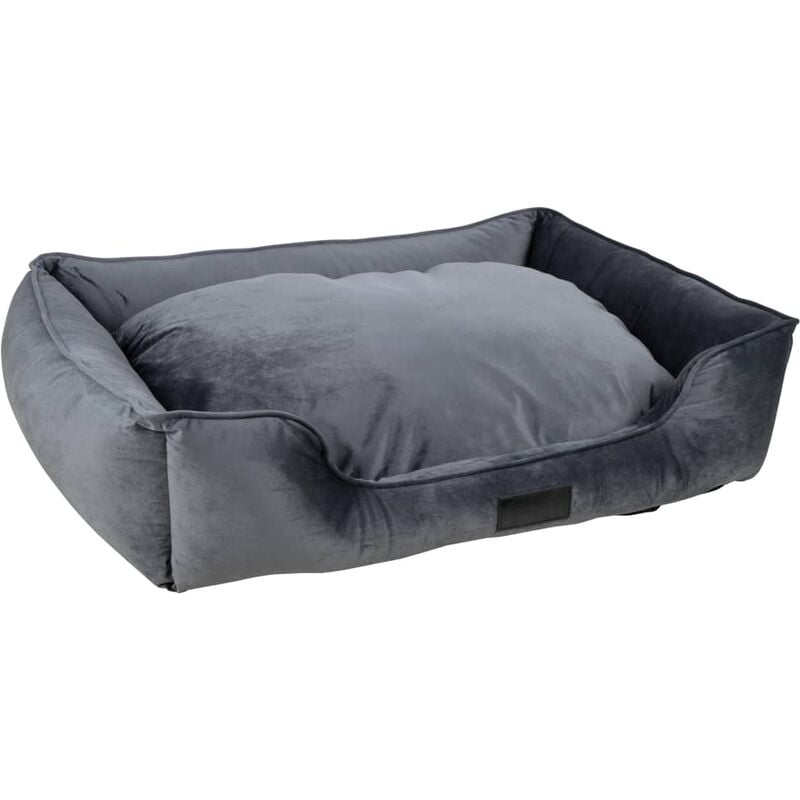 

Cama para mascotas VELURO gris L - Gris - District70