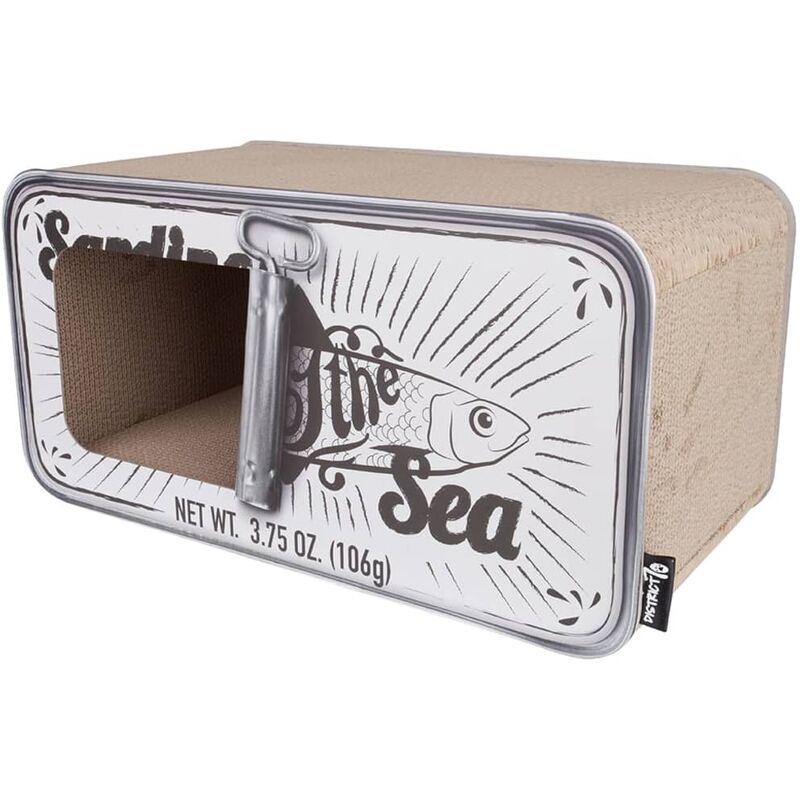 Griffoir/grotte pour chats SARDINE Blanc - District70